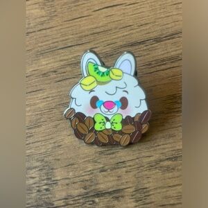 White Rabbit Munchling pin